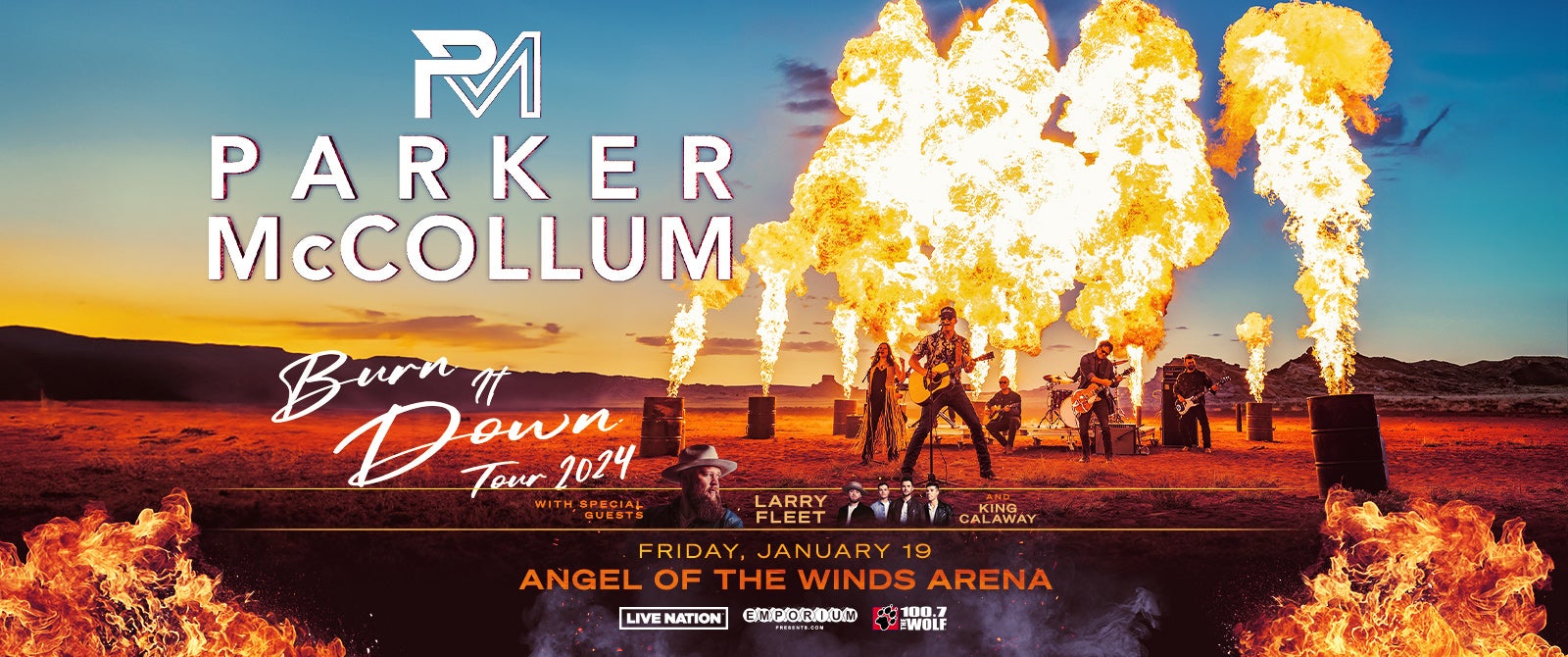 Parker McCollum  Angel of the Winds Arena