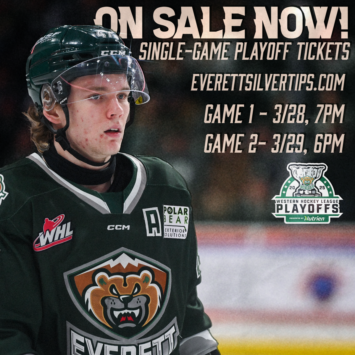 More Info for Everett Silvertips vs. Seattle Thunderbirds Round One Playoffs