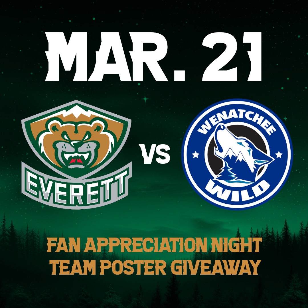 More Info for Everett Silvertips VS Wenatchee Wild